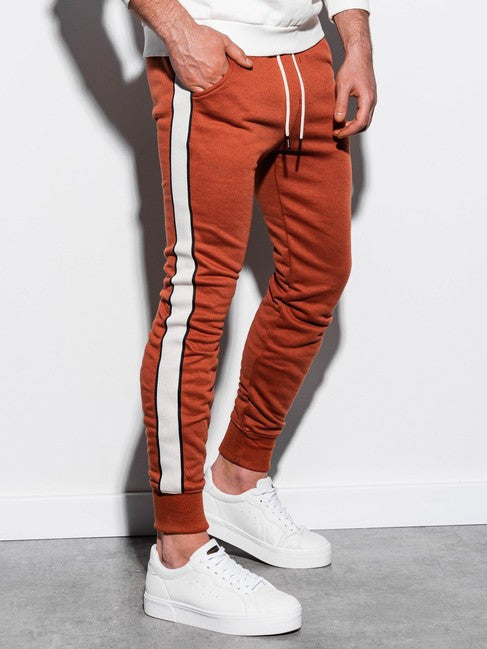 Ombre P865 men's sweatpants, brick