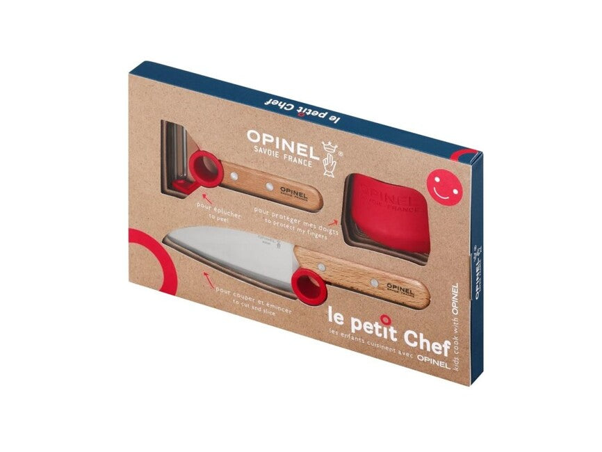 Opinel kinder-Kochset Le Petit Chef, rot