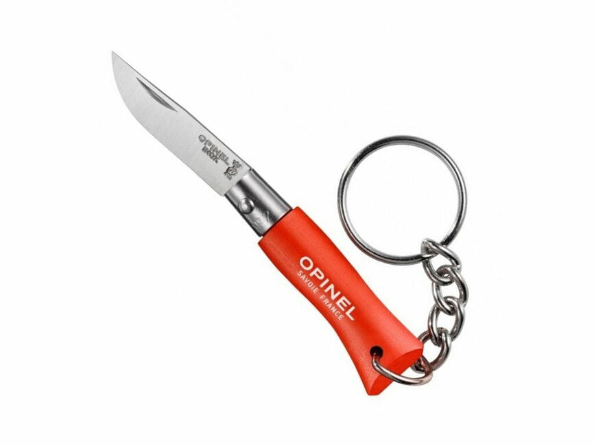 Opinel N°02 Klappmesser für Schlüssel, orange
