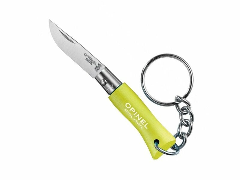 Opinel Vri N°02 Klappmesser für Schlüssel anis