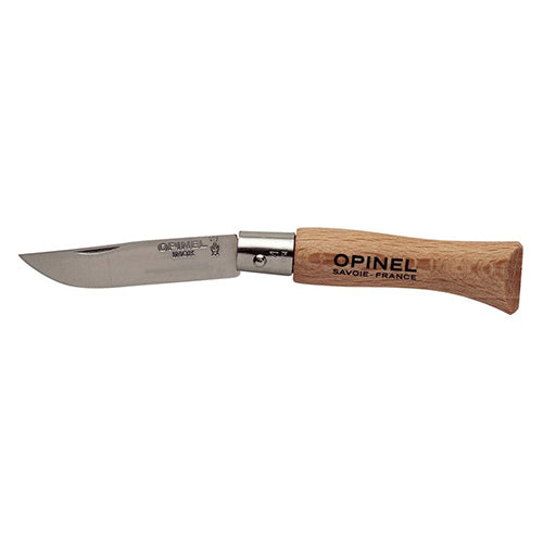 Opinel N°04 VRI Klappmesser Inox, braun