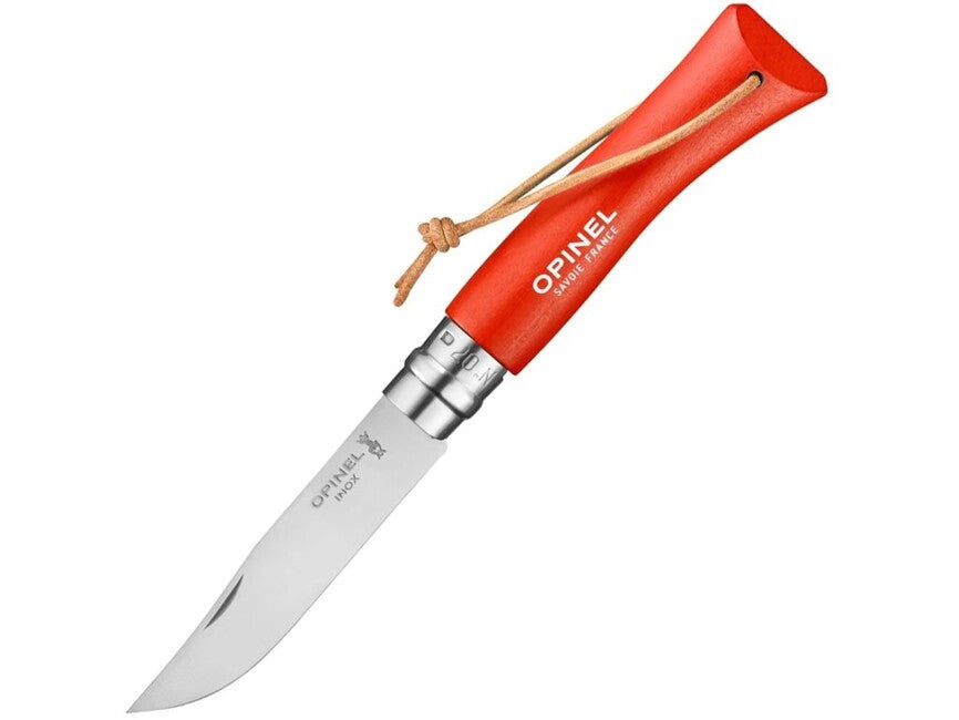 Opinel N°07 Klappmesser VRI Inox Trekking, orange