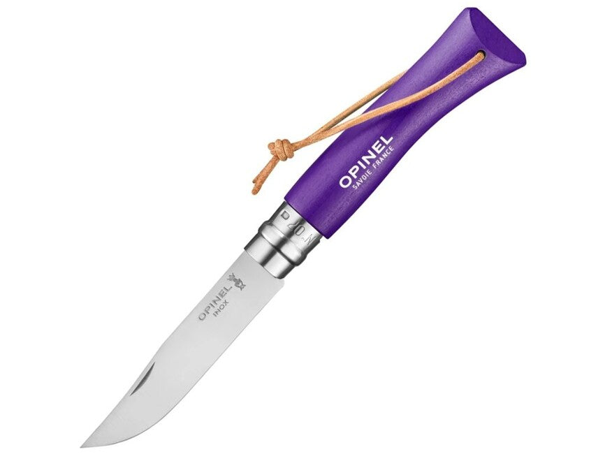 Opinel VRI N ° 07 Trekking Klappmesser, lila