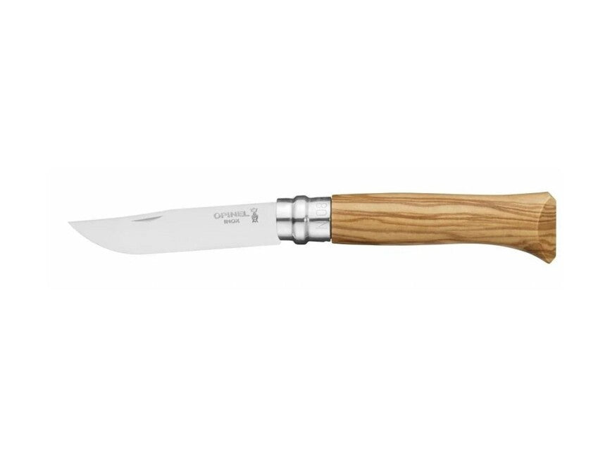 Opinel N°08 VRI Inox, braun
