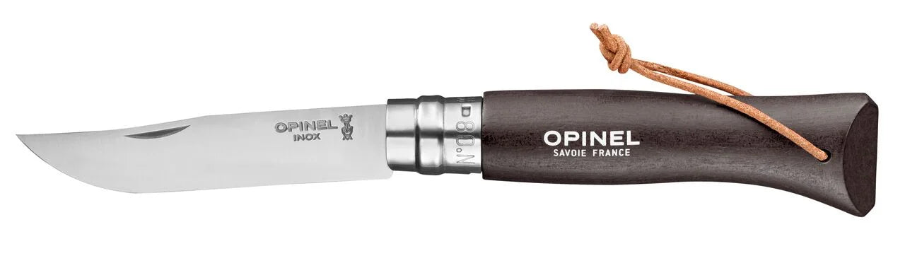 Opinel N°08 Klappmesser VRI Trekking, schwarz