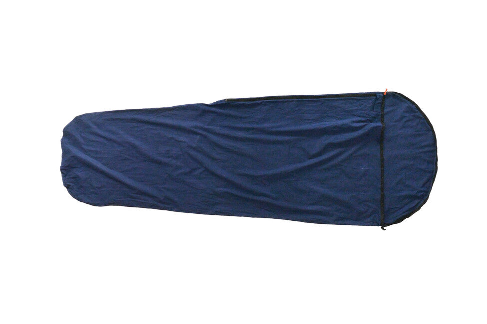Origin Outdoors Baumwolle Mumie Schlafsack Liner königsblau