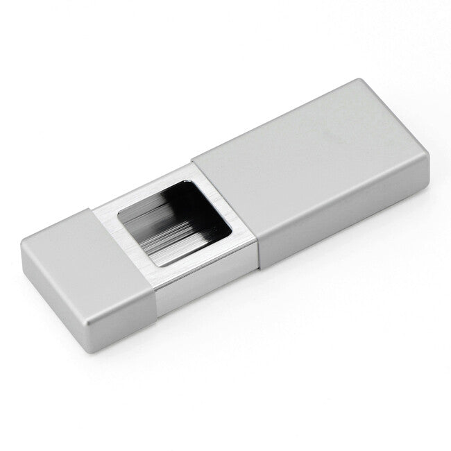 Origin Outdoors Reise-Aschenbecher rechteckig silber