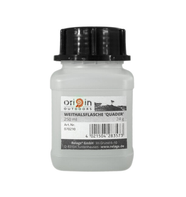 Origin Outdoors Cuboid Μπουκάλι με Ευρύ Στόμιο, 250 ml, Διάμετρος Στομίου 50 mm