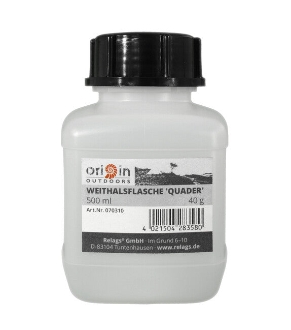 Origin Outdoors Quaderförmige Weithalsflasche 500 ml Halsdurchmesser 50 mm