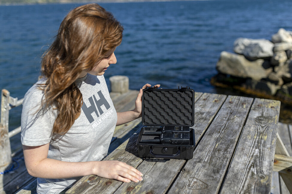 Origin Outdoors 1070 Mini Case schwarz mit Schaumstoff