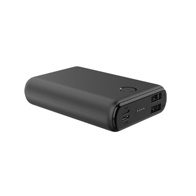 Origin Outdoors Powerbank mit einer Kapazität von 10.000 mAh, schwarz