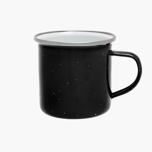 Origin Outdoors Emaille-Becher 360 ml schwarz