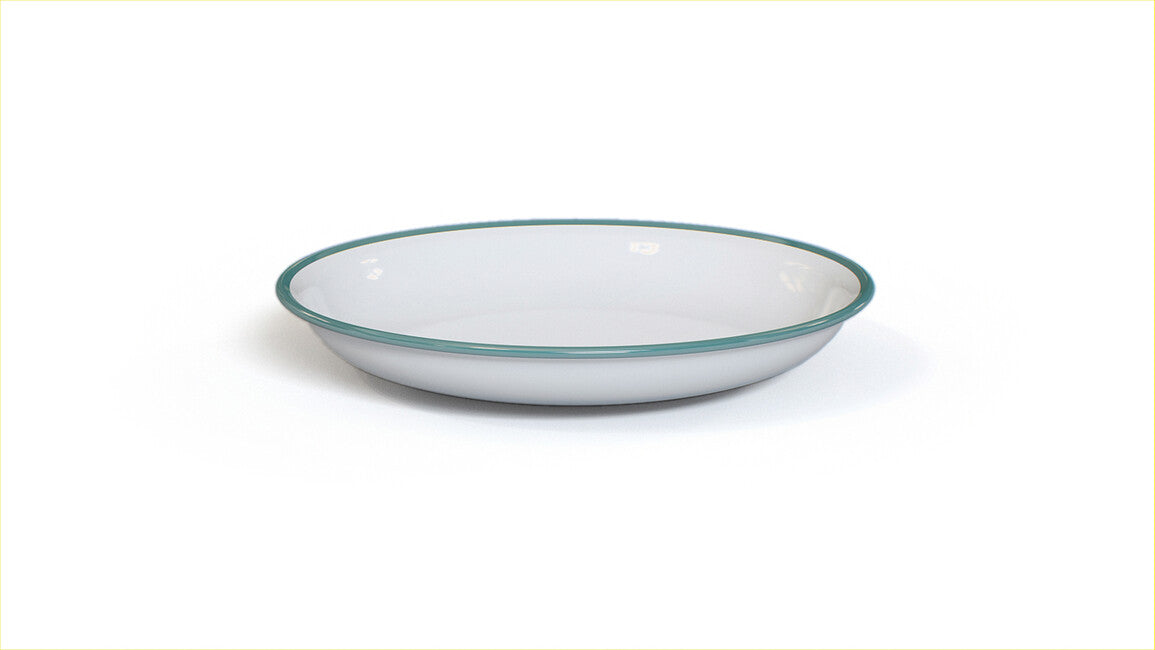 Origin Outdoors Emaille Teller 20 cm tief wie der Ozean
