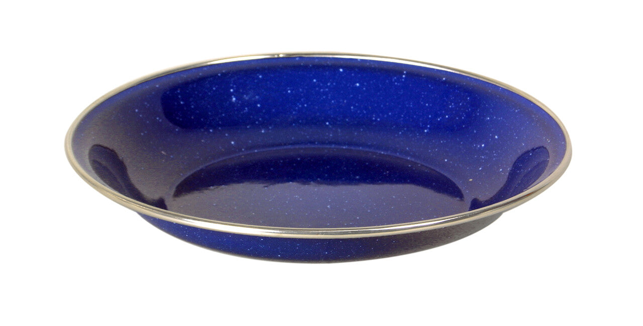 Origin Outdoors Emaille Teller 20 cm blau tief