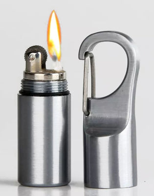 Origin Outdoors Storm Mini-Feuerzeug, Edelstahl