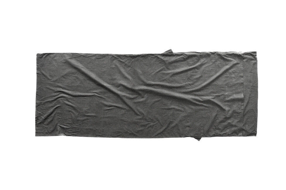 Origin Outdoors Poly-Baumwolle rechteckig Schlafsack Liner anthrazit