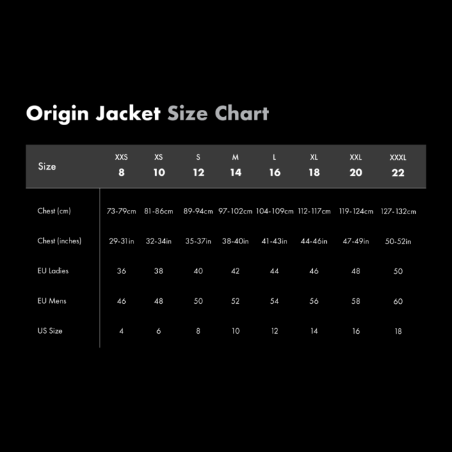 Mac in a Sac Origin 2 UNI wasserdichte jacke, schwarz