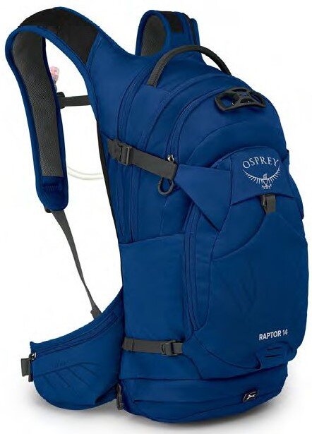 OSPREY Raptor 10 Fahrrad-Rucksack, postal blue