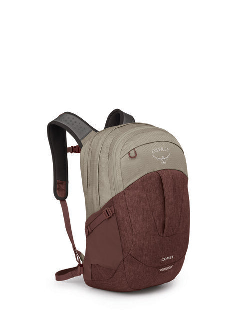 OSPREY Comet Stadtrucksack, sawdust tan/raisin red