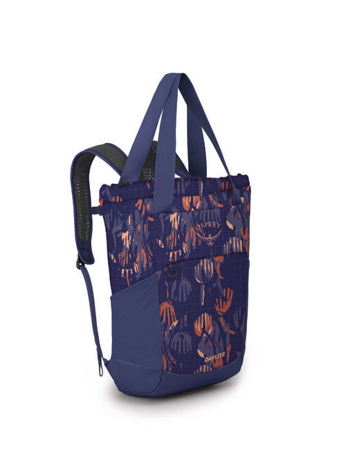 OSPREY Daylite Tote Pack, wild blossom print/alkaline