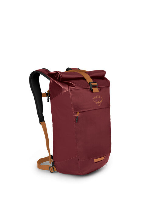 OSPREY TRANSPORTER ROLL TOP, red mountain