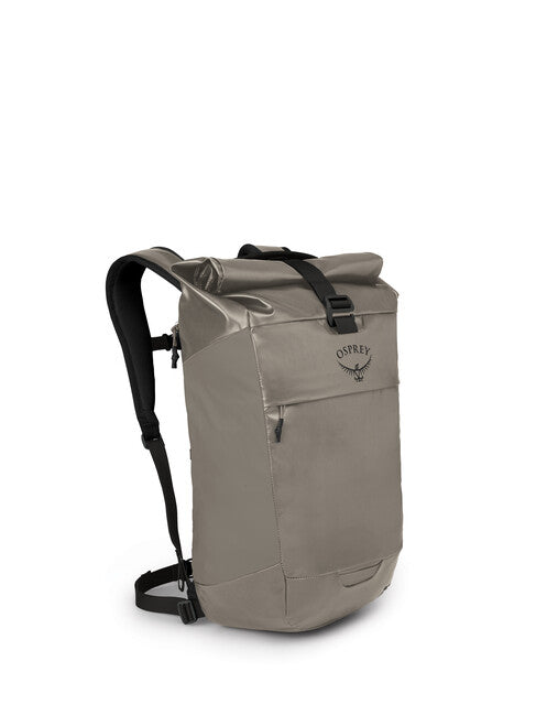 OSPREY Transporter Roll Top, tan concrete