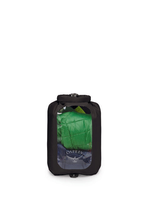 OSPREY Dry Sack 12 W/WINDOW, schwarz