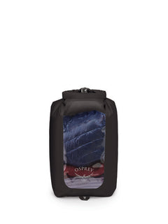 OSPREY Dry Sack DRY SACK 20 W/WINDOW, schwarz