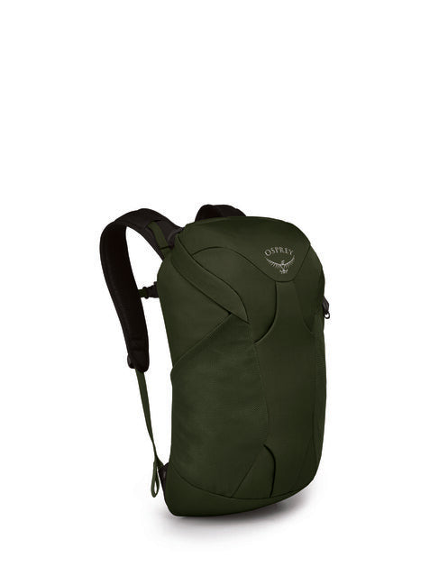 OSPREY FARPOINT FAIRVIEW TRAVEL DAYPACK, gopher green