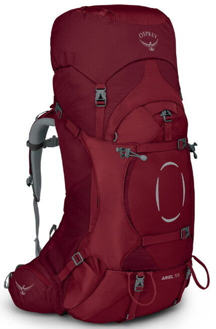 OSPREY Ariel 55 II, claret red