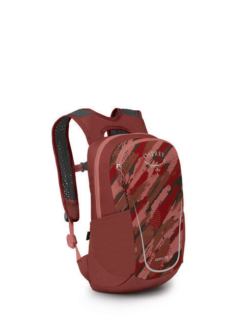 OSPREY Daylite Jr kinderrucksack pinselstriche druck/red canyon