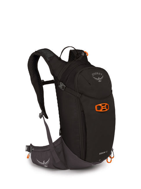 OSPREY SISKIN 12L Fahrrad-Rucksack, schwarz