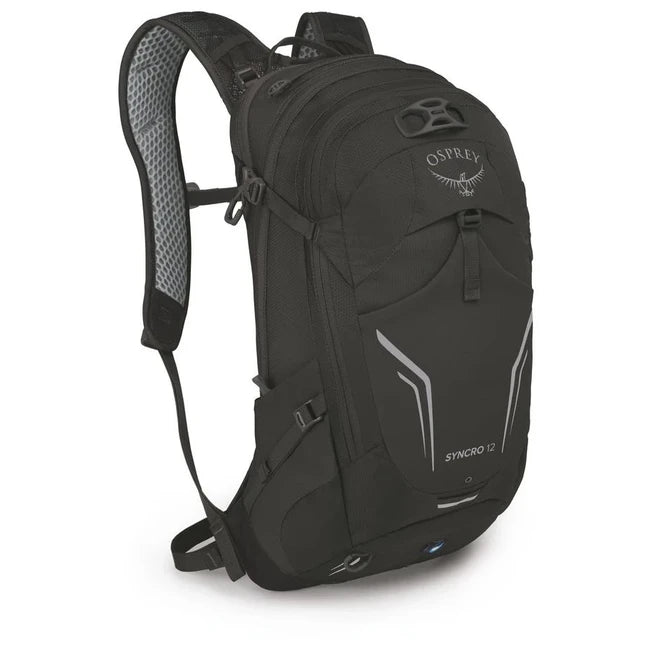 OSPREY Syncro 12 fahrrad-rucksack, schwarz