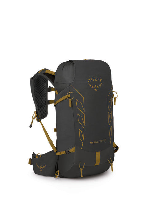 OSPREY Talon Velocity 20, dark charcoal/tumbleweed yellw