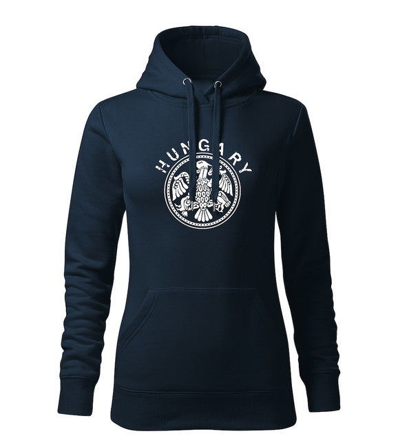 DRAGOWA damenhoodie 320 g/m² Hungary Dunkelblau