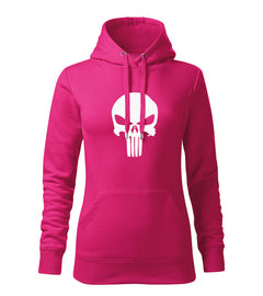DRAGOWA Damen-Kapuzenpullover Punisher 320 g/m², rosa