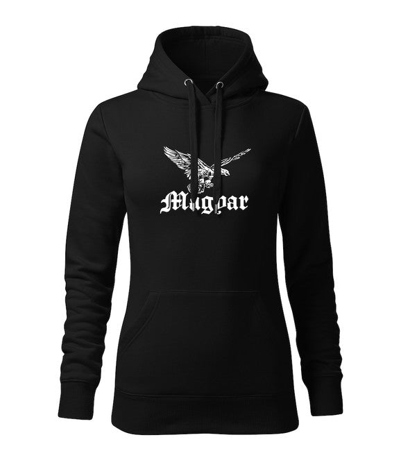 DRAGOWA damenhoodie 320 g/m² Turul Schwarz