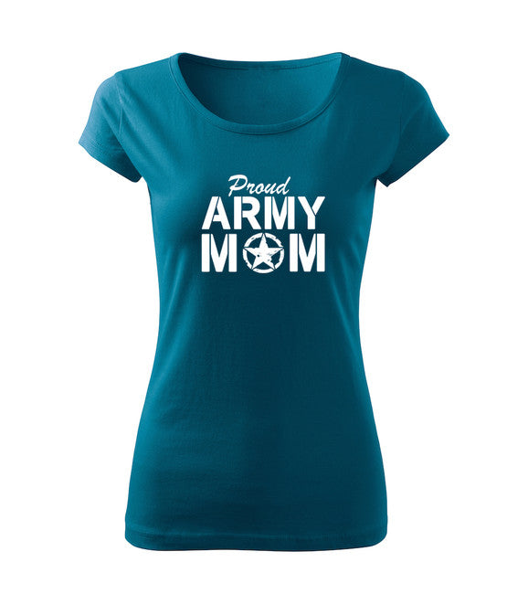 DRAGOWA dámske tričko army mom