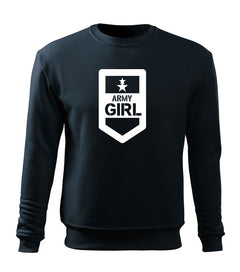 DRAGOWA Army kids' girl sweatshirt, dark blue
