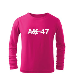 DRAGOWA Kinder-Langarmshirt AK-47, rosa
