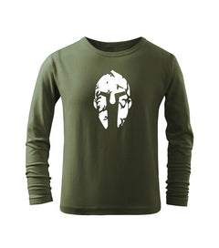 DRAGOWA Kinder-Langarmshirt Spartan, oliv