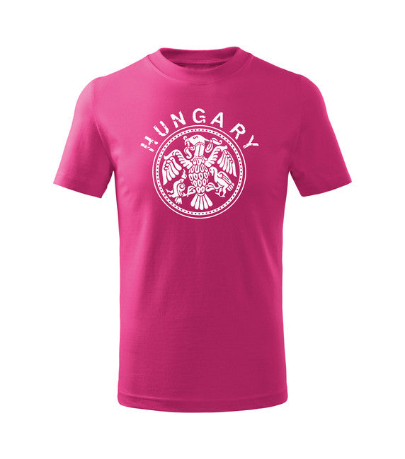 DRAGOWA kinder-Kurzarmshirt Ungarn, rosa