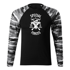 DRAGOWA Fit-T Langarmshirt special forces 160 g/m², metro
