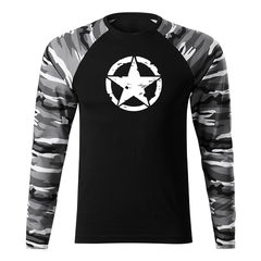 DRAGOWA Fit-T Langarmshirt star 160 g/m², metro
