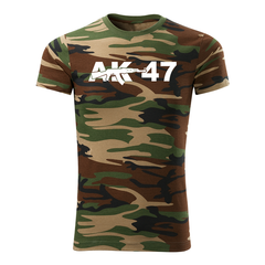 DRAGOWA Kurzarm-T-Shirt AK-47 160 g/m², Camouflage