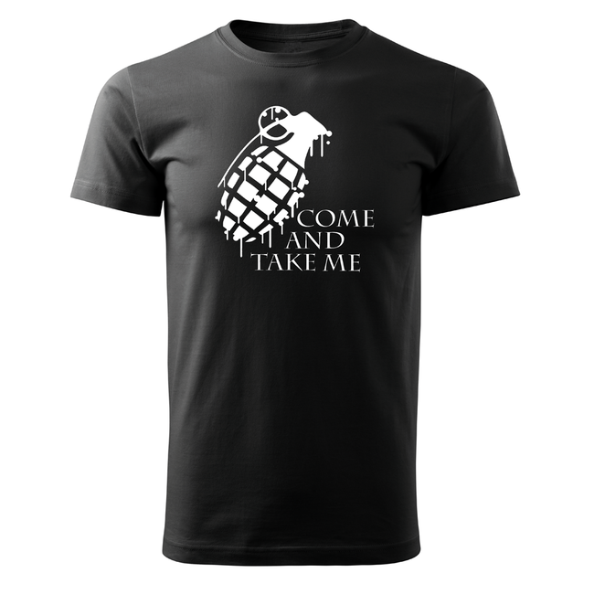 DRAGOWA Kurzarmshirt Granate, schwarz 160 g/m2