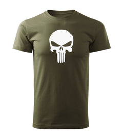 DRAGOWA Kurzarm-T-Shirt Punisher 160 g/m², oliv