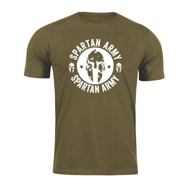 DRAGOWA Kurz-T-shirt spartan army Archelaos, schwarz 160g/m2