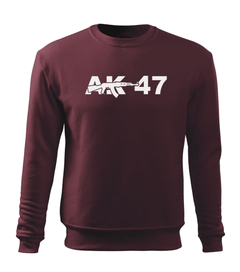 DRAGOWA Herren-Sweatshirt AK-47 300 g/m², bordeaux
