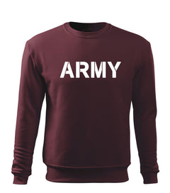 DRAGOWA Herren-Sweatshirt army 300 g/m², bordeaux